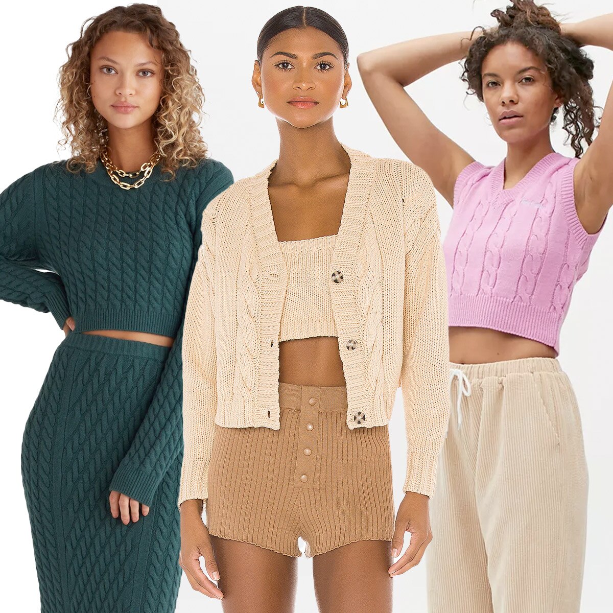 E-Comm: Cable Knit Fashion Guide