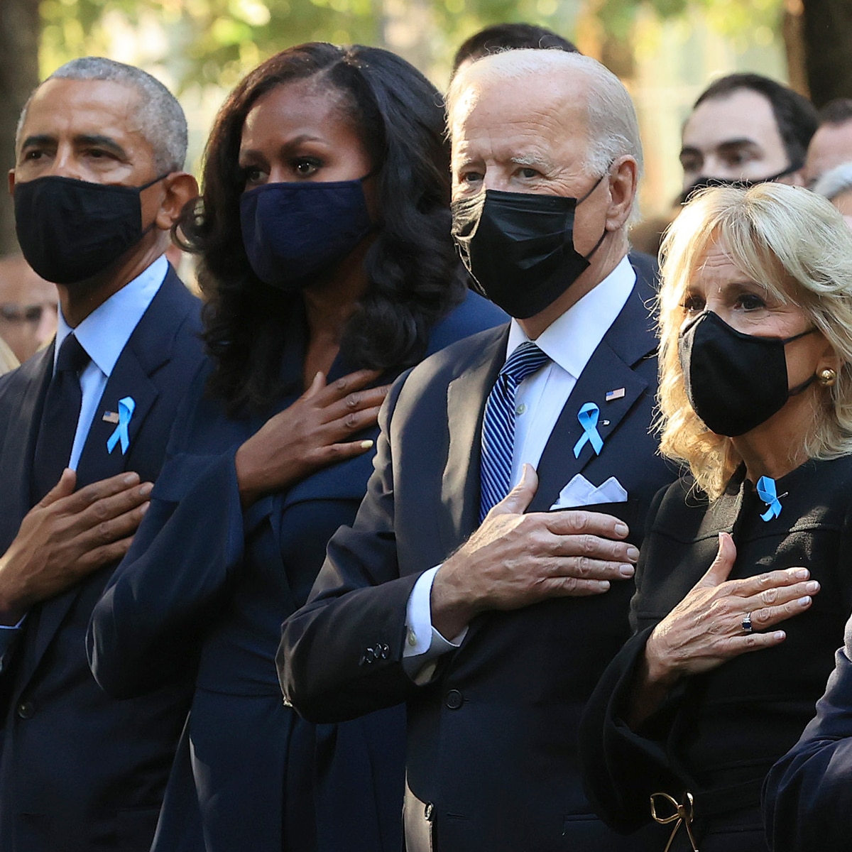 Bill Clinton, Barack Obama, Michelle Obama, President Joe Biden, Jill Biden, Michael Bloomberg, Hillary Clinton