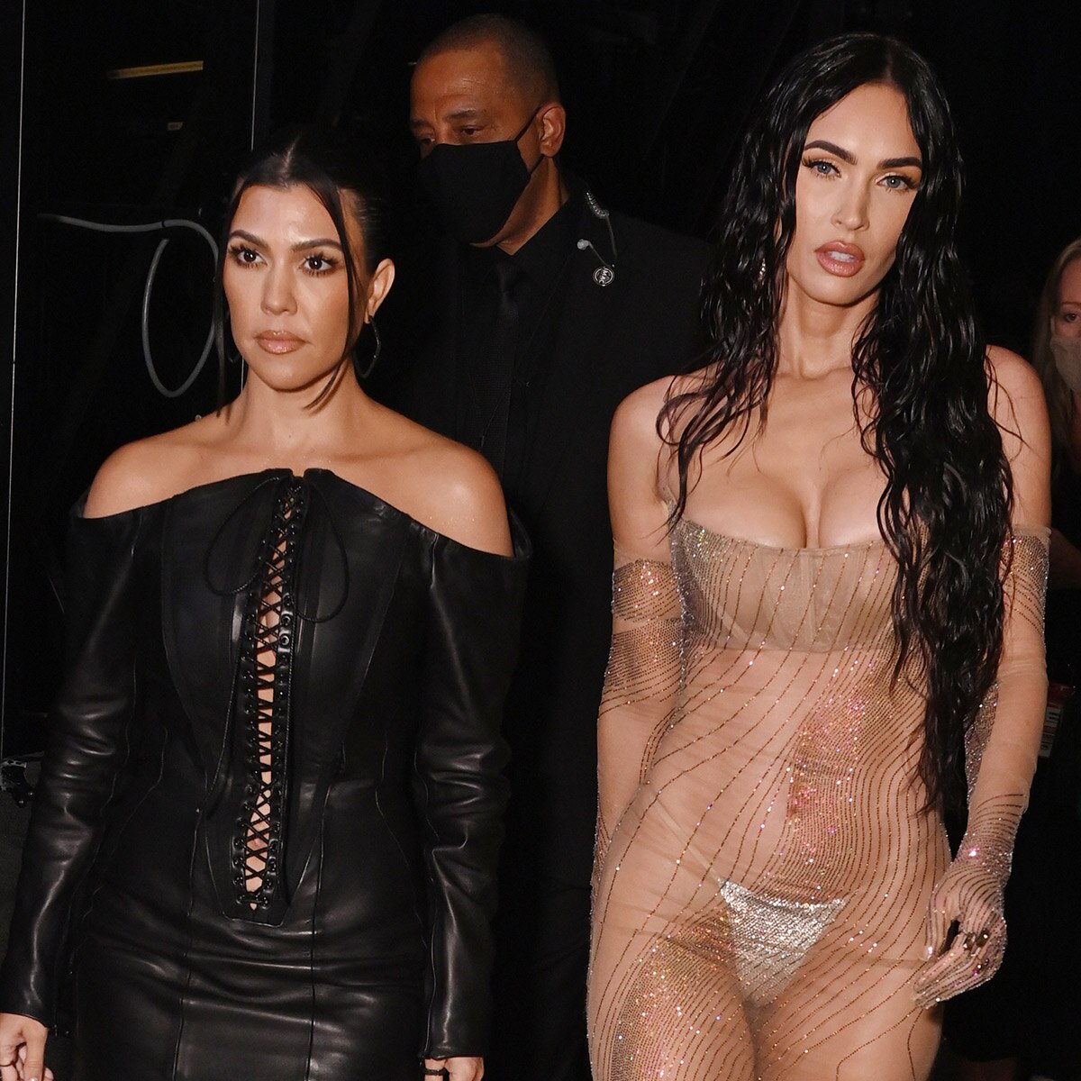 Kourtney Kardashian, Megan Fox, 2021 MTV Video Music Awards, VMAs