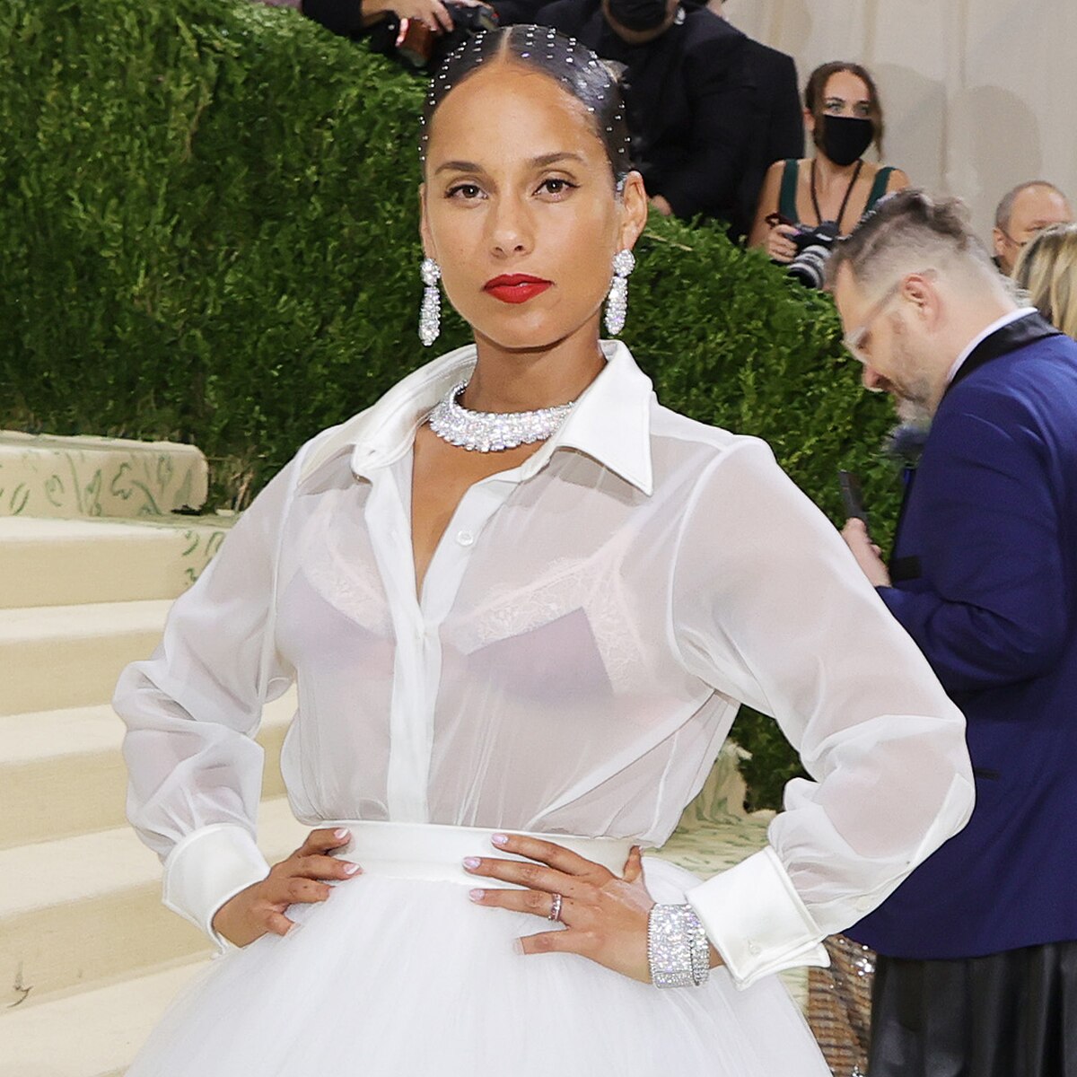 Alicia Keys, 2021 Met Gala, Red Carpet Fashion, Arrivals
