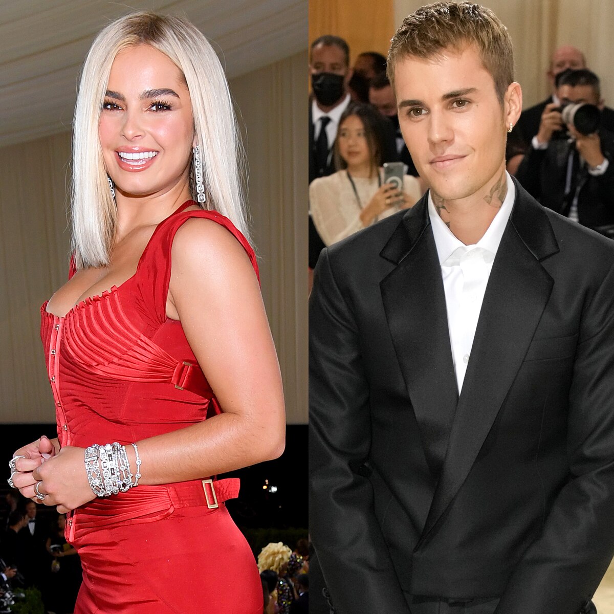 Addison Rae, Justin Bieber, 2021 Met Gala