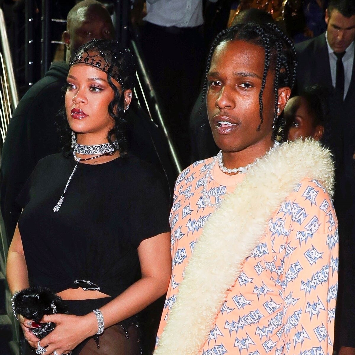 Rihanna, ASAP Rocky, 2021 Met Gala, After Party, A$AP Rocky