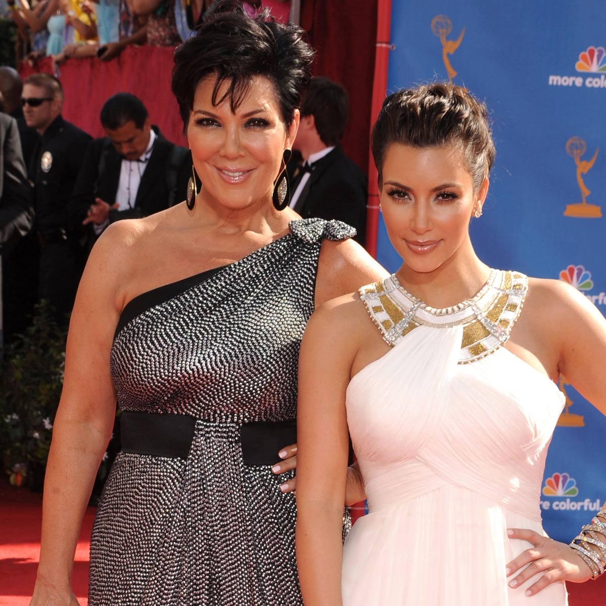 2010 Emmys, Kim Kardashian, Kris Jenner