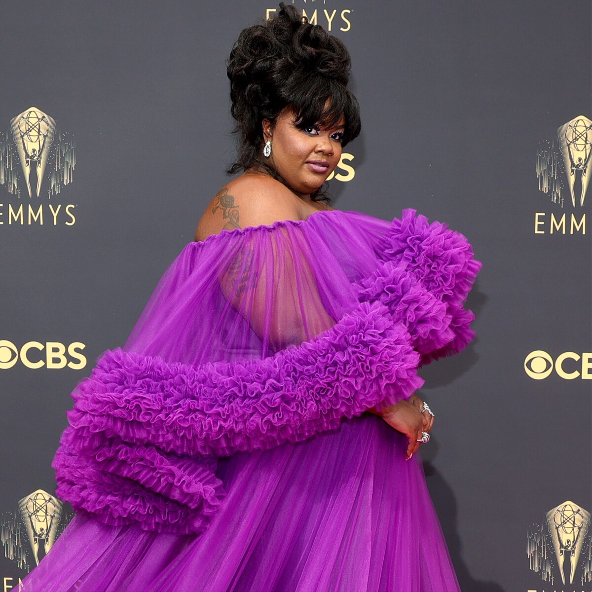 Nicole Byer, 2021 Emmys, Emmy Awards, Red Carpet Fashions, Arrivals