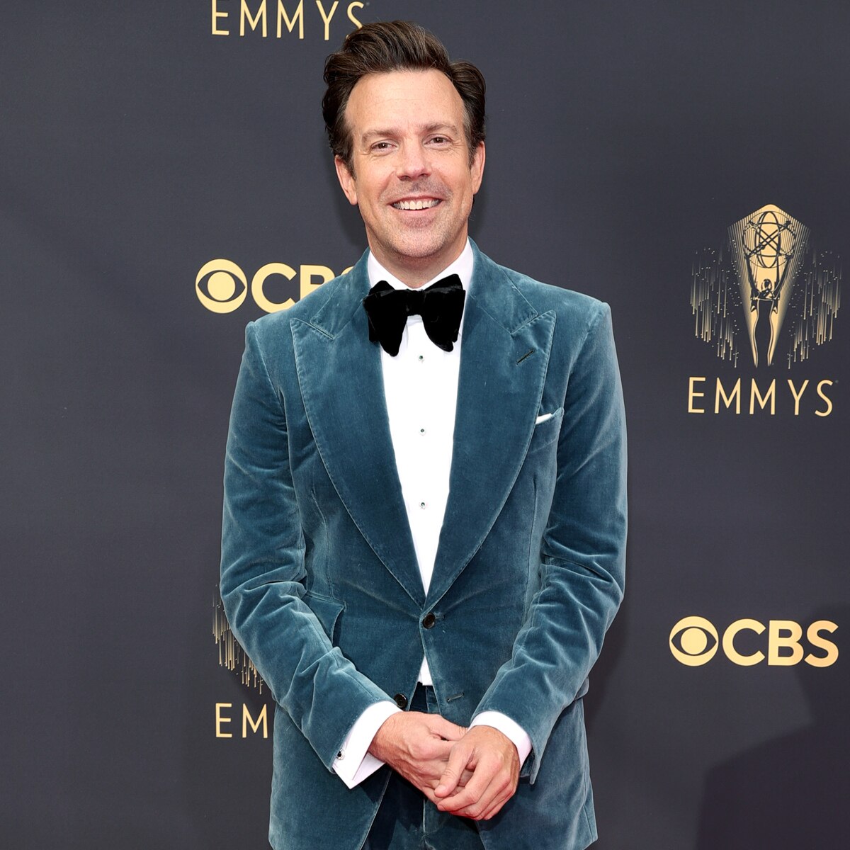Jason Sudeikis, 2021 Emmys, Emmy Awards, Red Carpet Fashions, Arrivals