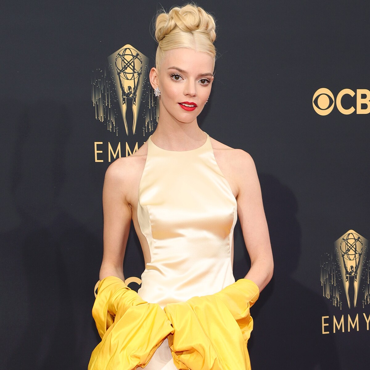 Anya Taylor-Joy, 2021 Emmys, Emmy Awards, Red Carpet Fashions, Arrivals