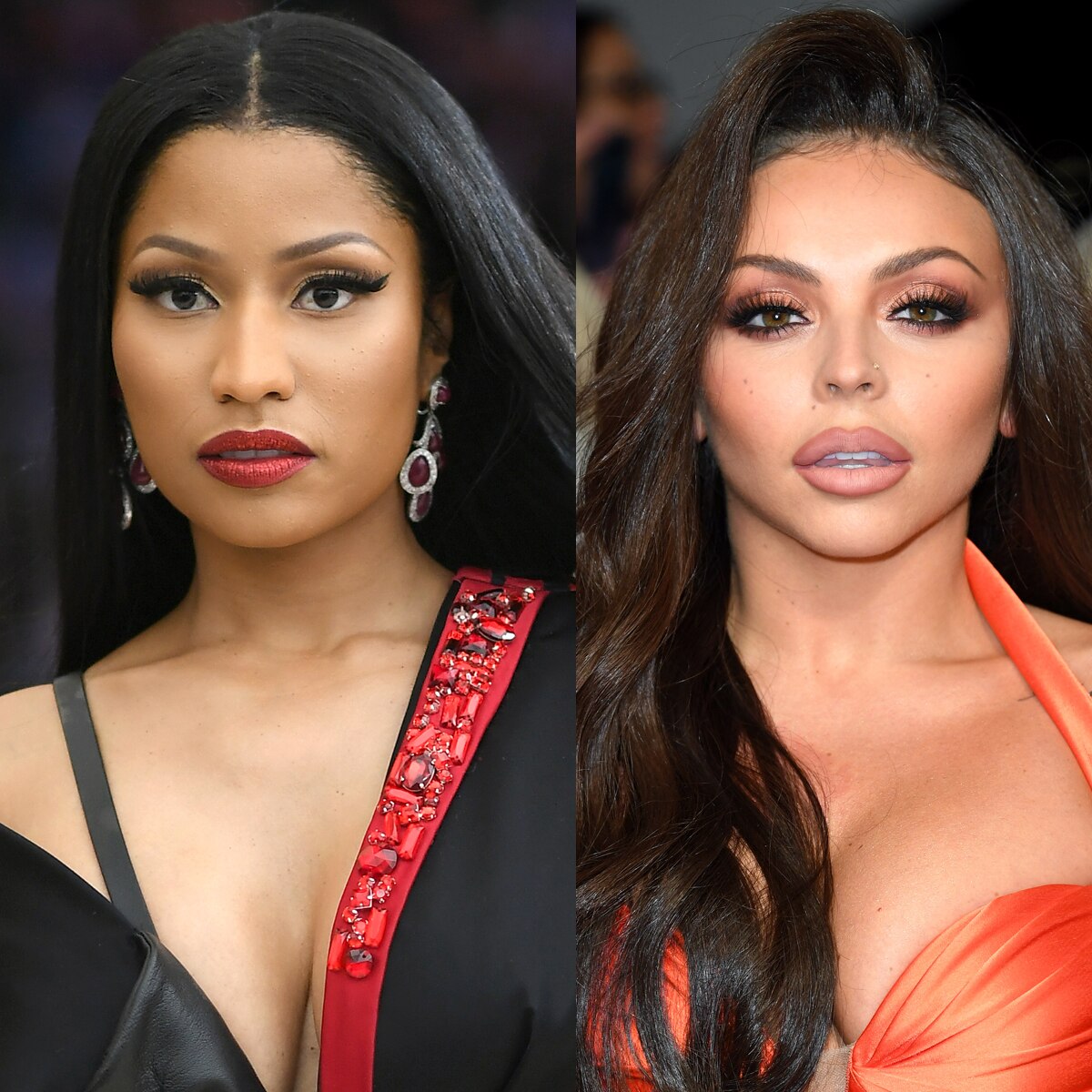 Nicki Minaj, Jesy Nelson, Leigh-Anne Pinnock