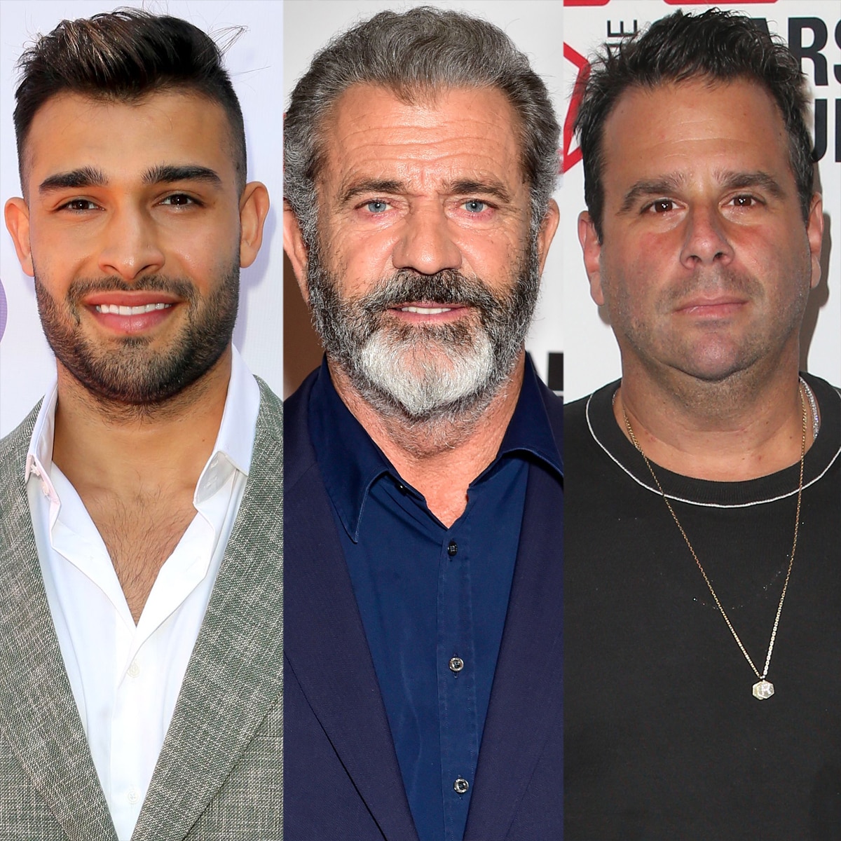 Sam Asghari, Mel Gibson, Randall Emmett