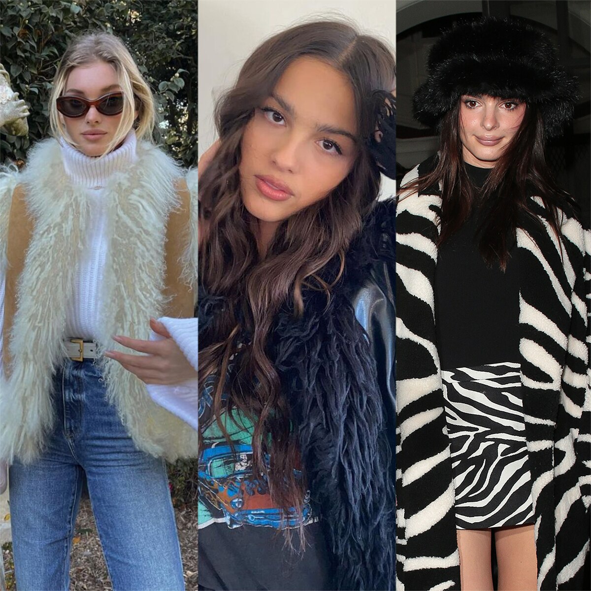 E-Comm: Celeb Faux Fur Trend