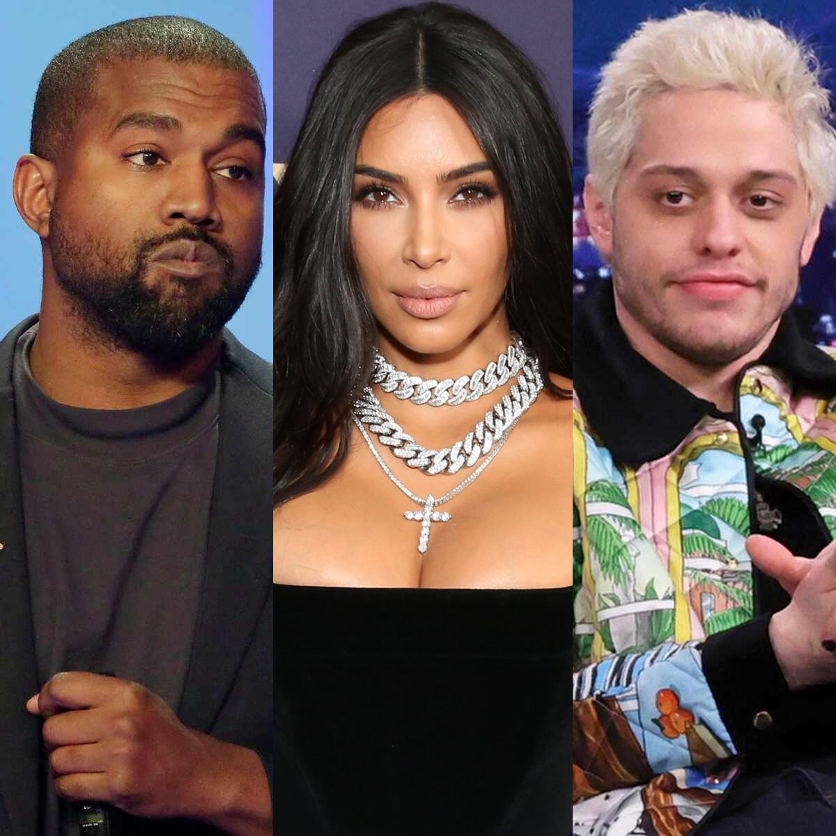Ye, Kanye West, Kim Kardashian, Pete Davidson