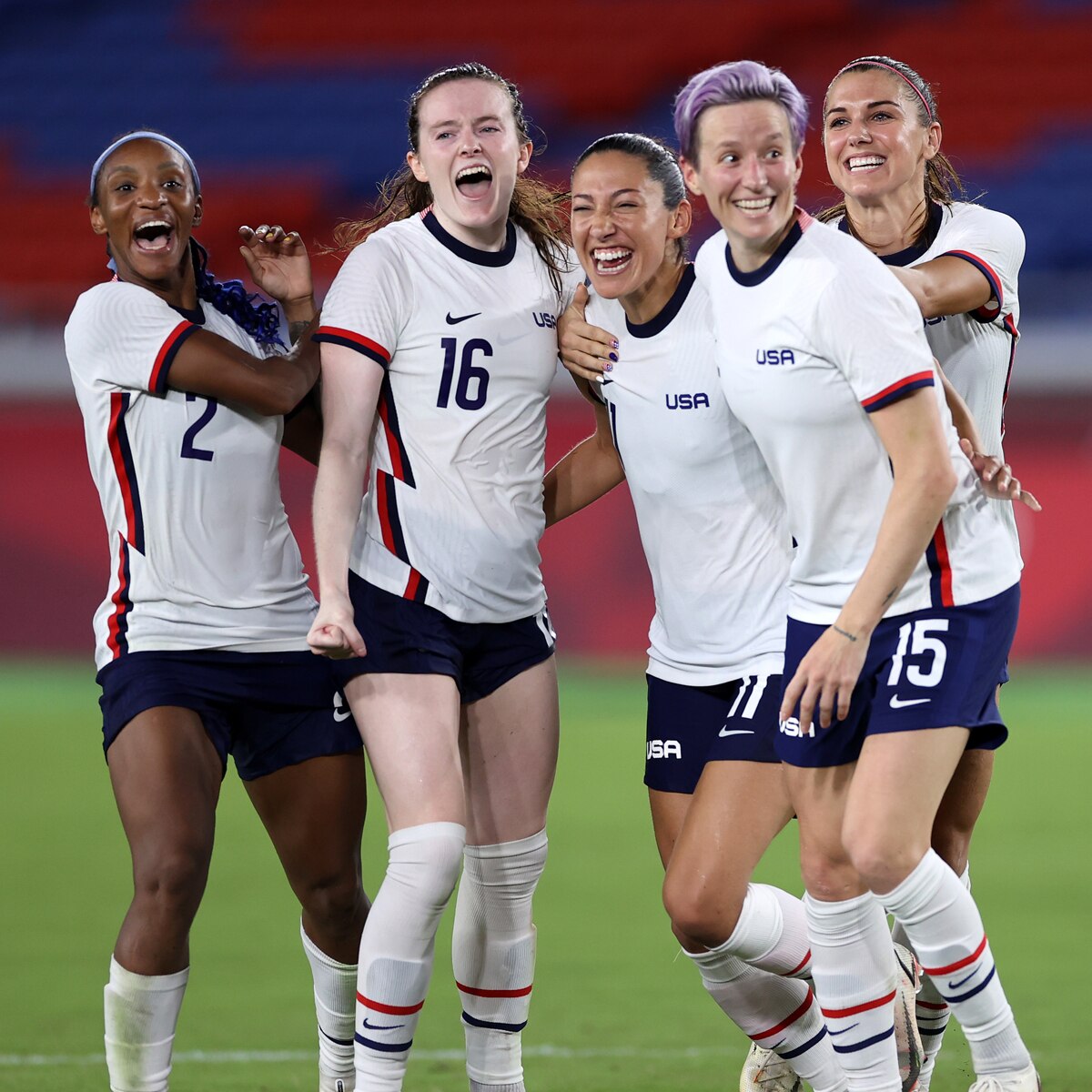 Megan Rapinoe. Alex Morgan. U.S. Women's Soccer Team