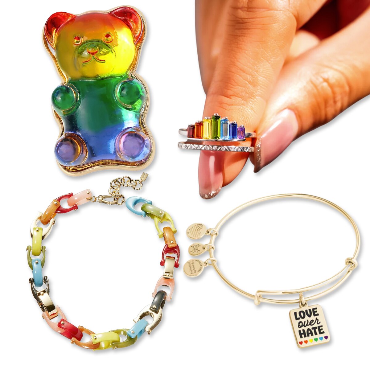 E-comm: Pride Rainbow Jewelry