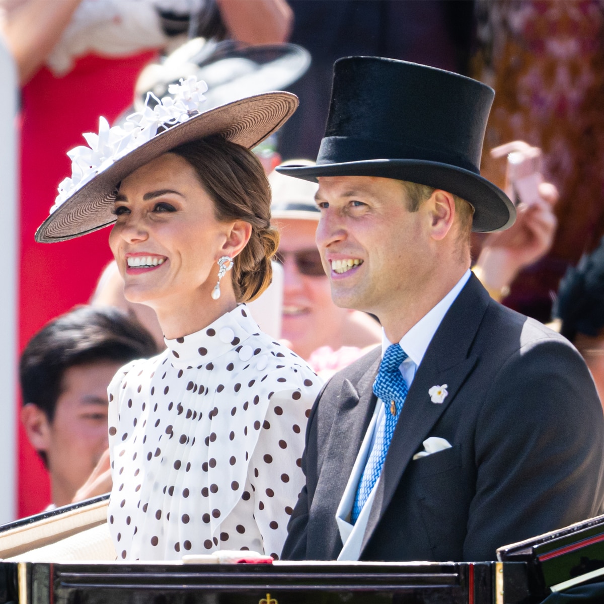Prince William, Kate Middleton, 2022 Royal Ascott