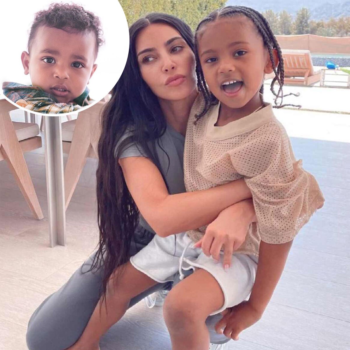 Kim Kardashian, Saint West, Psalm West