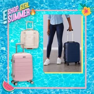E-Comm: Shop Girl Summer- Carry-On Luggage