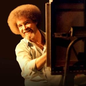 Bob Ross Without His Signature Perm Is Nothing Short of a Happy Little Accident