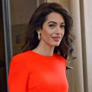 Amal Clooney Makes Stylish Appearance at the U.N.