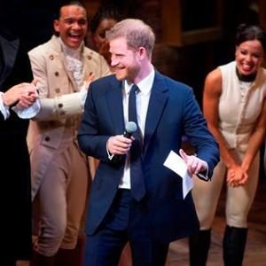 Prince Harry Sings Onstage at Hamilton Charity Show