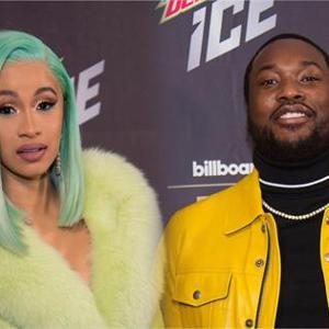 Cardi B Parties With Nicki Minaj's Ex Meek Mill
