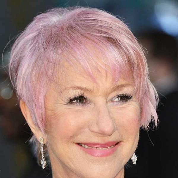 Helen Mirren from Stars With Pink Hair | E! News