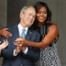 Michelle Obama, George W. Bush