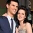 Taylor Lautner, Kristen Stewart, The Twilight Saga: New Moon premiere
