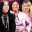 Billie Eilish, Lizzo and Taylor Swift