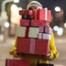 Winter Shopping Sales, Stock Image