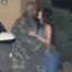 Kim Kardashian, Kanye West, PDA