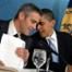 Celebs With Obama, George Clooney, Barack Obama
