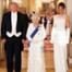 Donald Trump, Queen Elizabeth II, Melania Trump, Prince Charles, Camilla, State Banquet at Buckingham Palace