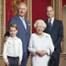 Royal Family Portrait, Prince George, Prince Charles, Queen Elizabeth II, Prince William