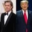 Brad Pitt, Donald Trump