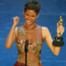 Halle Berry Debuts a Serious Hair Transformation on the 2021 Oscars Red Carpet