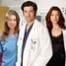 Ellen Pompeo, Patrick Dempsey, Kate Walsh, Grey's Anatomy