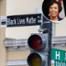 Black Lives Matter Street Sign, Mayor Muriel Bowser, Black Lives Matter