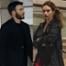 Lily James, Chris Evans