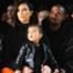 Kim Kardashian West, Kanye West, North West, Celeb Kids Front Row, Fashion Week